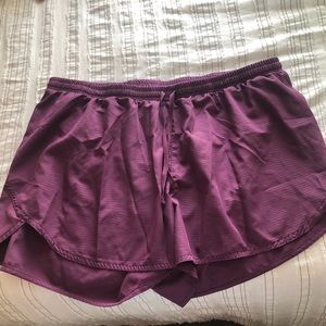 purple old navy athletic shorts